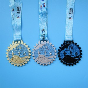 Premiu Marathon care rulează Medalia Sportului Metal Custom